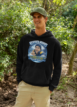 Load image into Gallery viewer, Weather Manny Hoodie – Comedy Weather Hoodie by David Jones | If It Snows It’s Cold